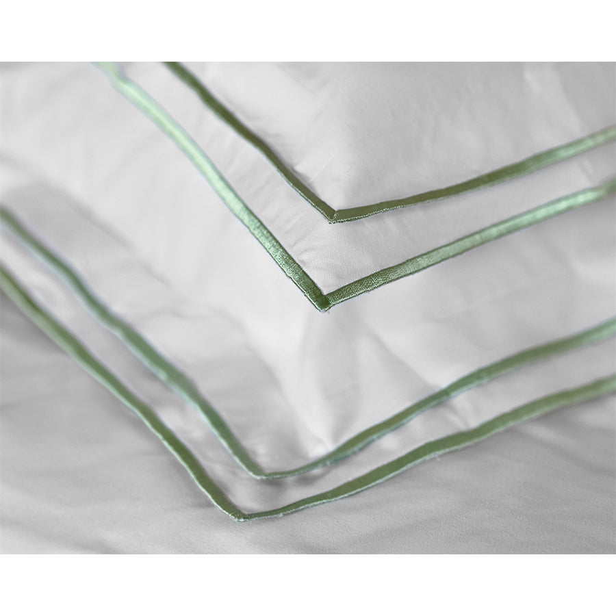 Double Embroidered Oxford Pillow Cases