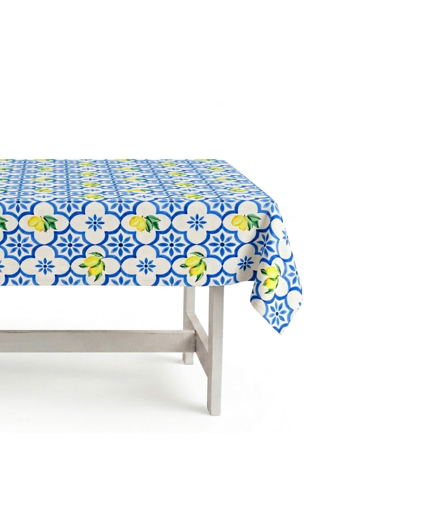 Lemon Tablecloth with Placemates OFFER