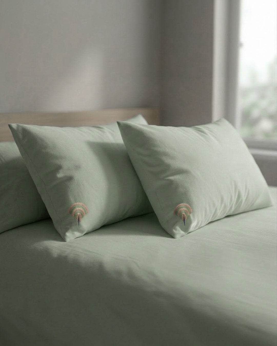 Embroidered Pillow cases