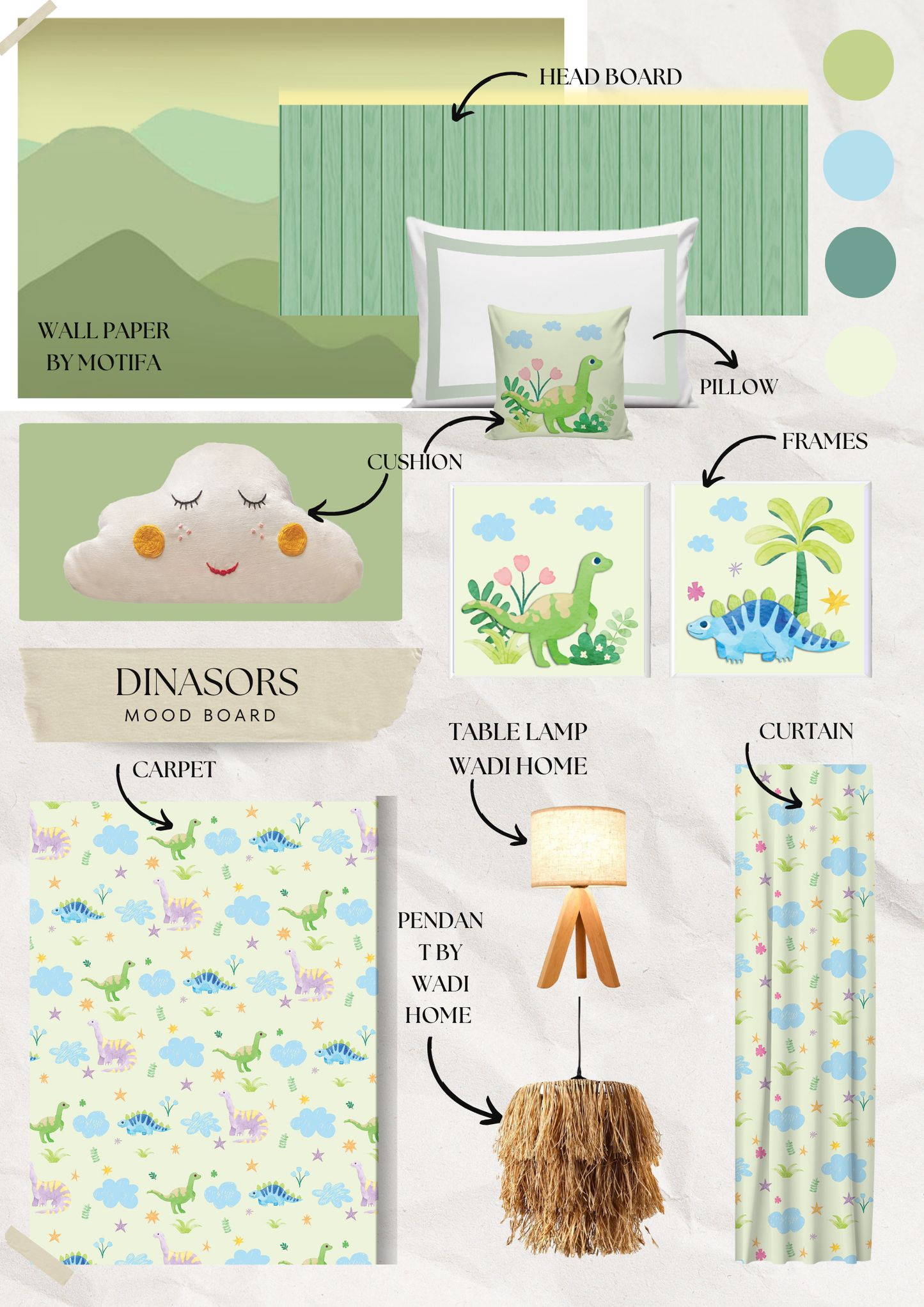 Dinosaurs Frame Artwork