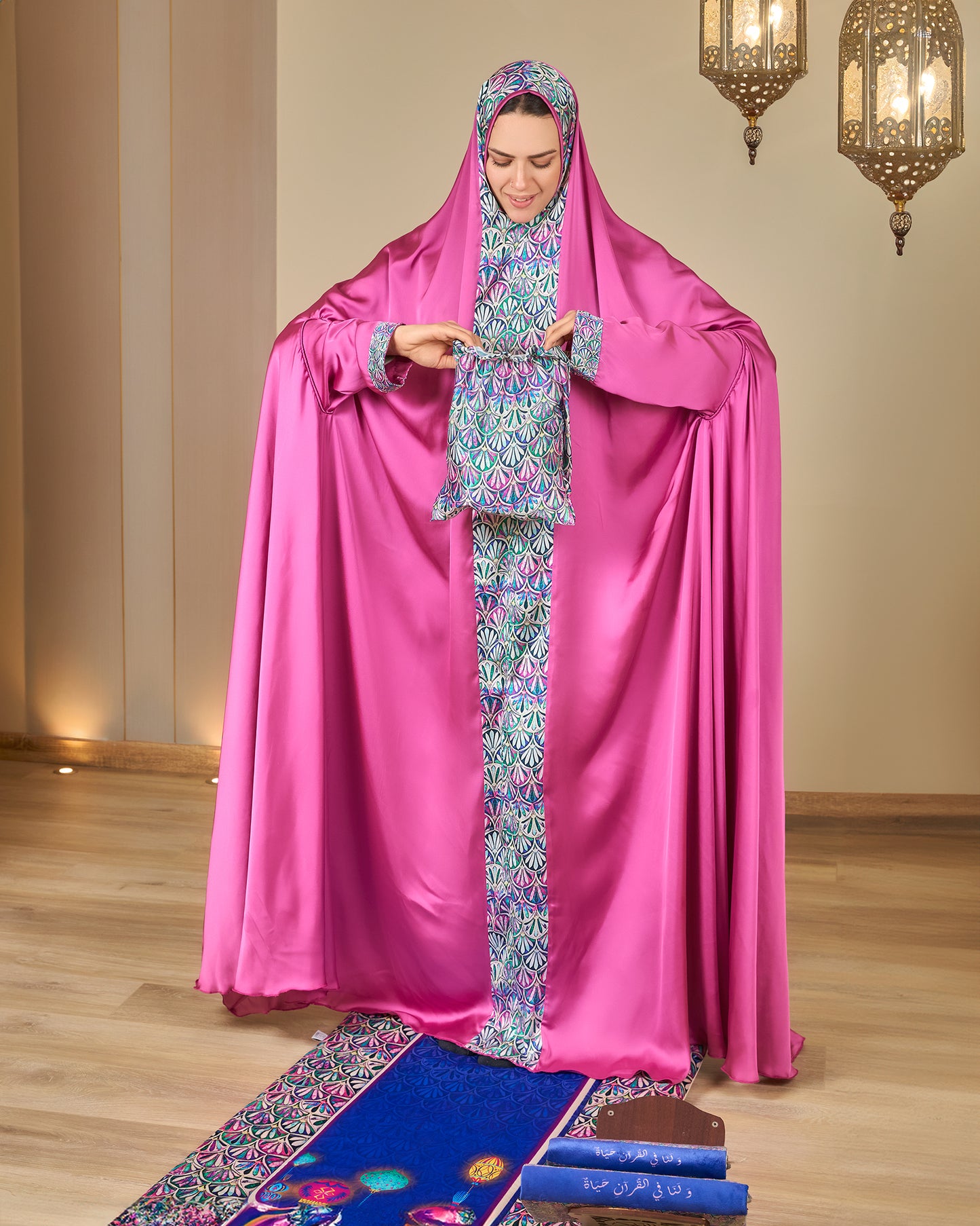 Purple Lanterns Full praying set