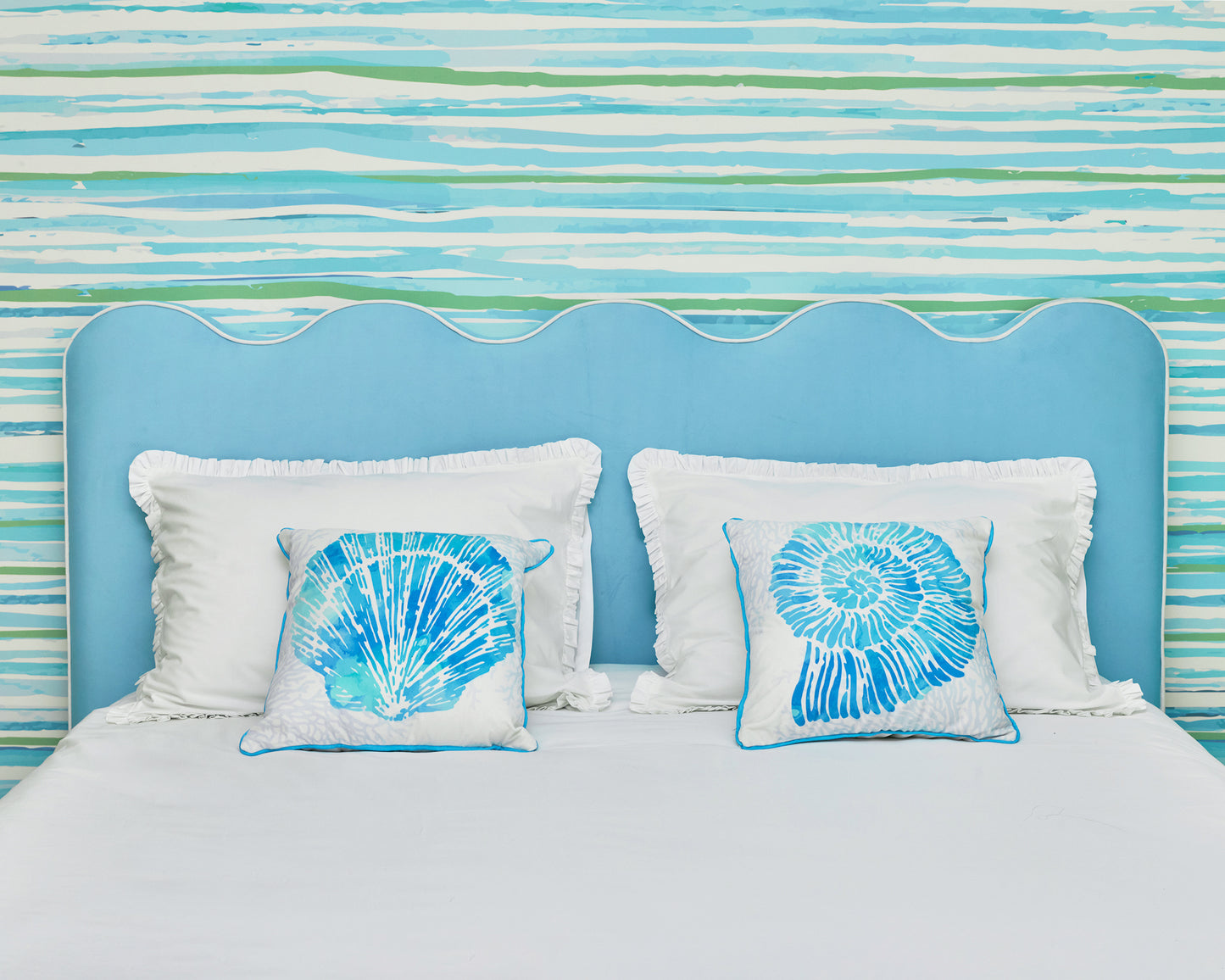 Blue Shell Cushion 2