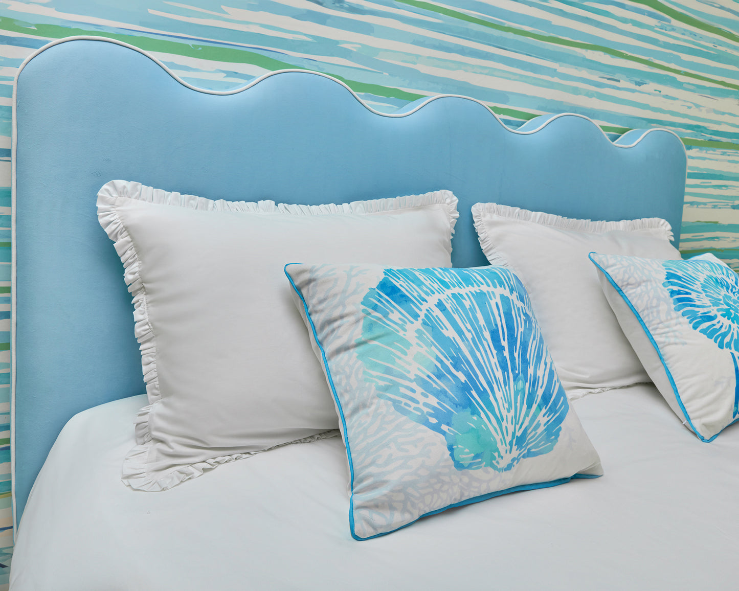 Blue Shell Cushion 2