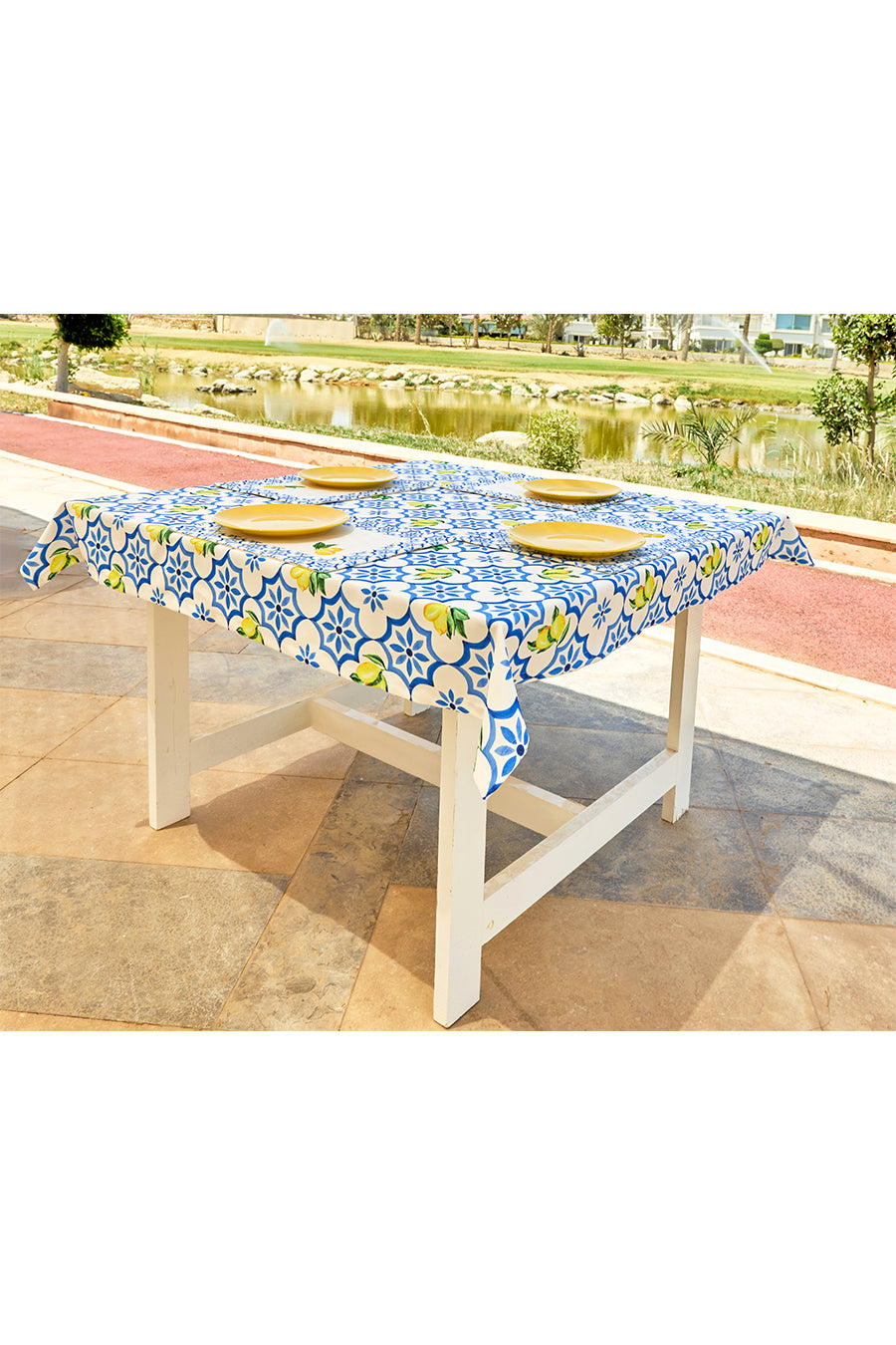 Lemon tablecloth