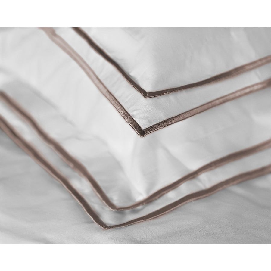 Double Embroidered Oxford Pillow Cases