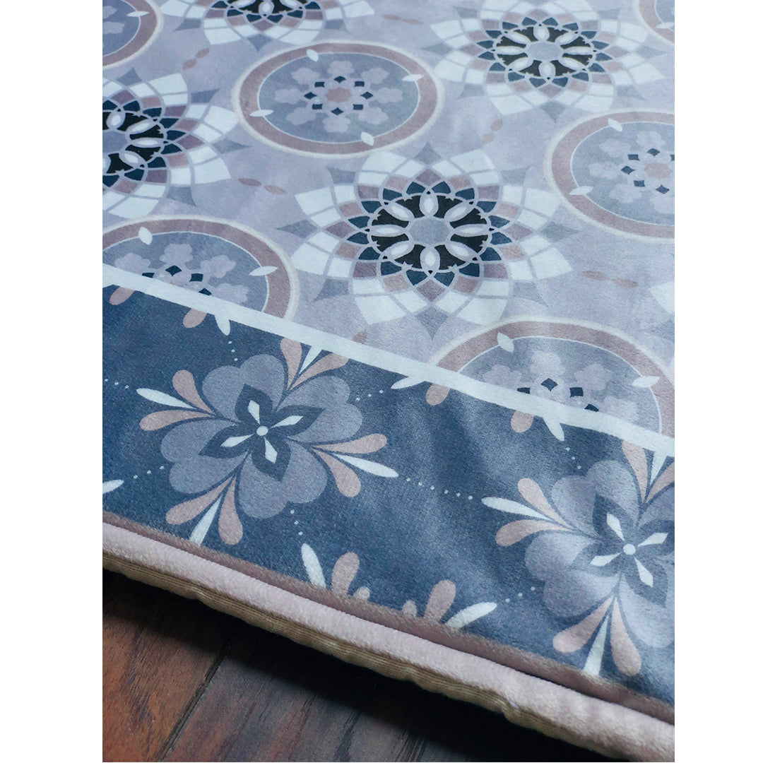 Gray Padded Praying Carpet
