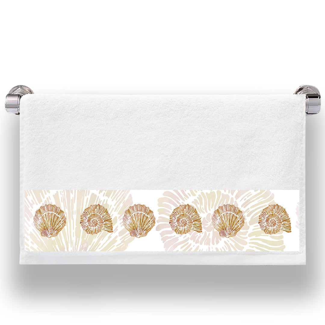 Beige Shells Towel