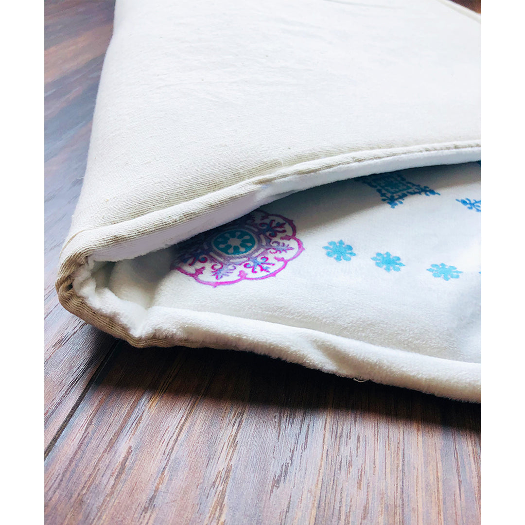 Blue Mandala Padded Praying Carpet