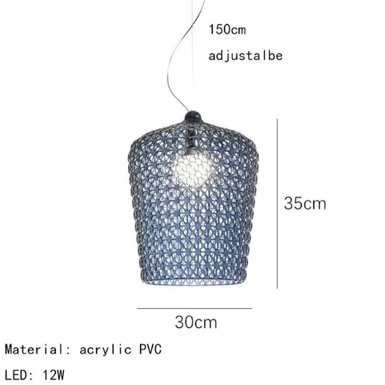 Colorful Mesh Pendant Lights by Wadi Home