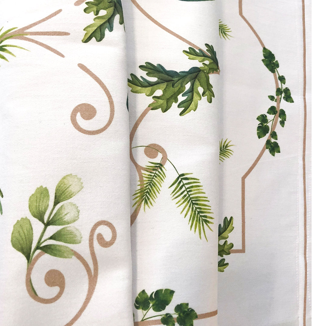 Leaf tablecloth