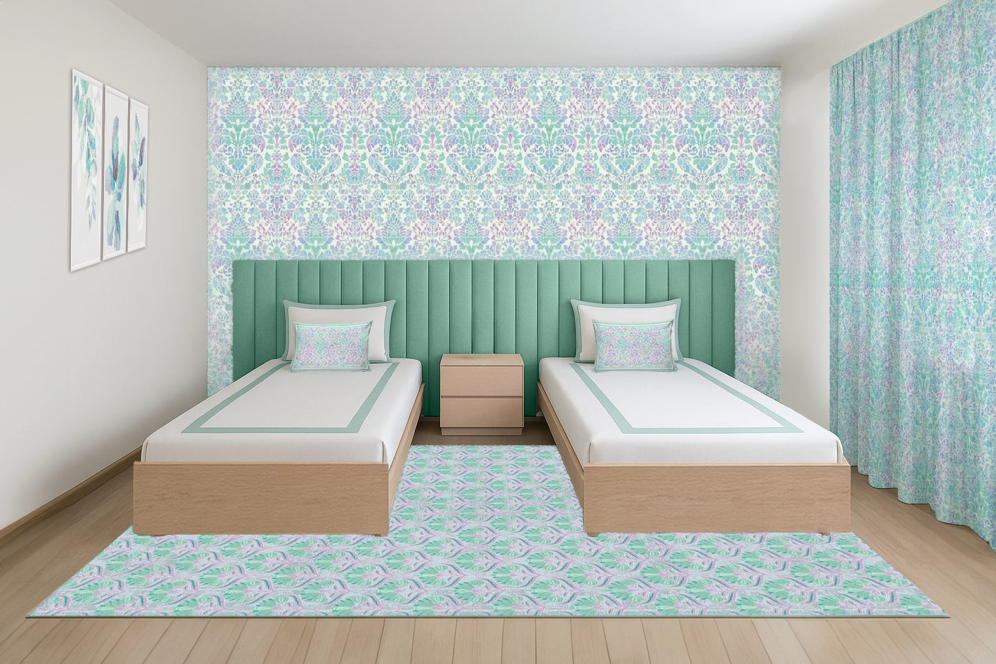 Mint Vintage Carpet