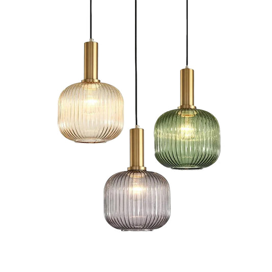 Modern Glass Pendant Light by Wadi Home