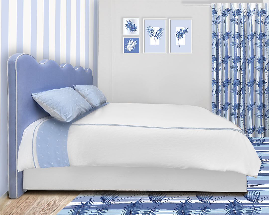 Blue Jeanes Bed's Headboard.