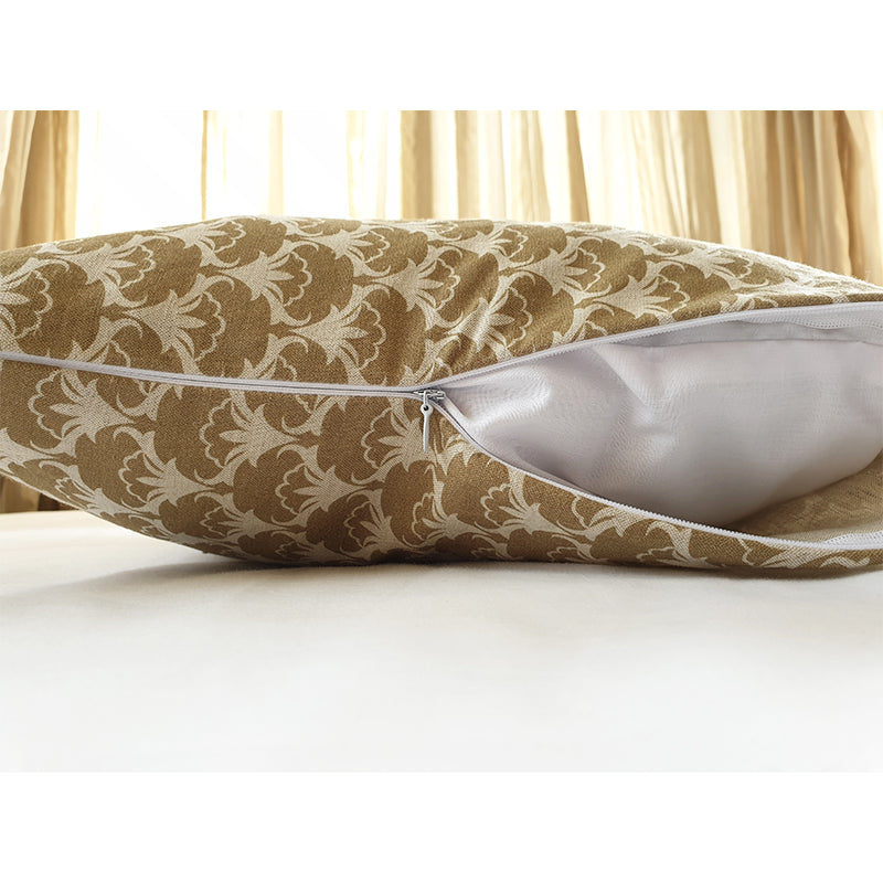 Brown Linen Full Bed set