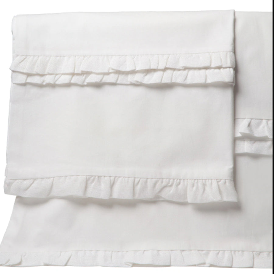 Double Ruffle Full Bed set