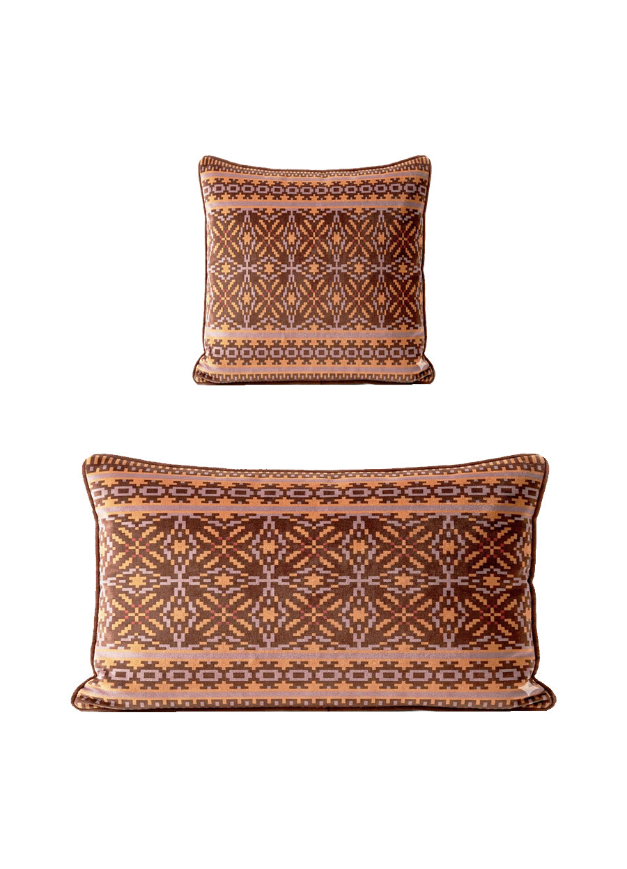 Brown mandala Cushion