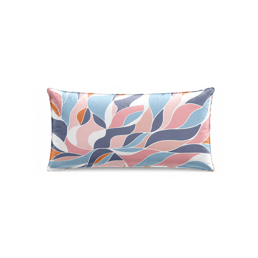 Pink blue Abstract Cushion