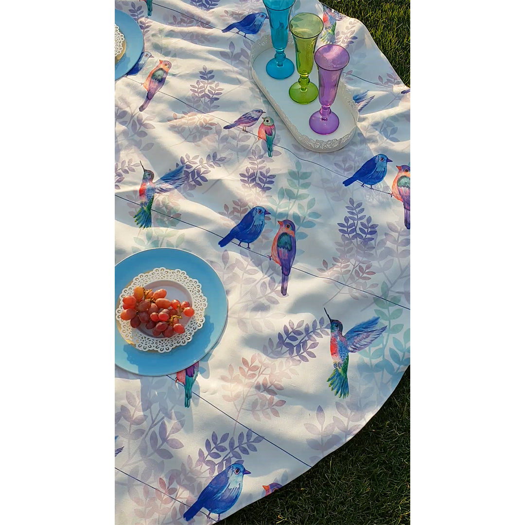 Birds Circular Table cloth