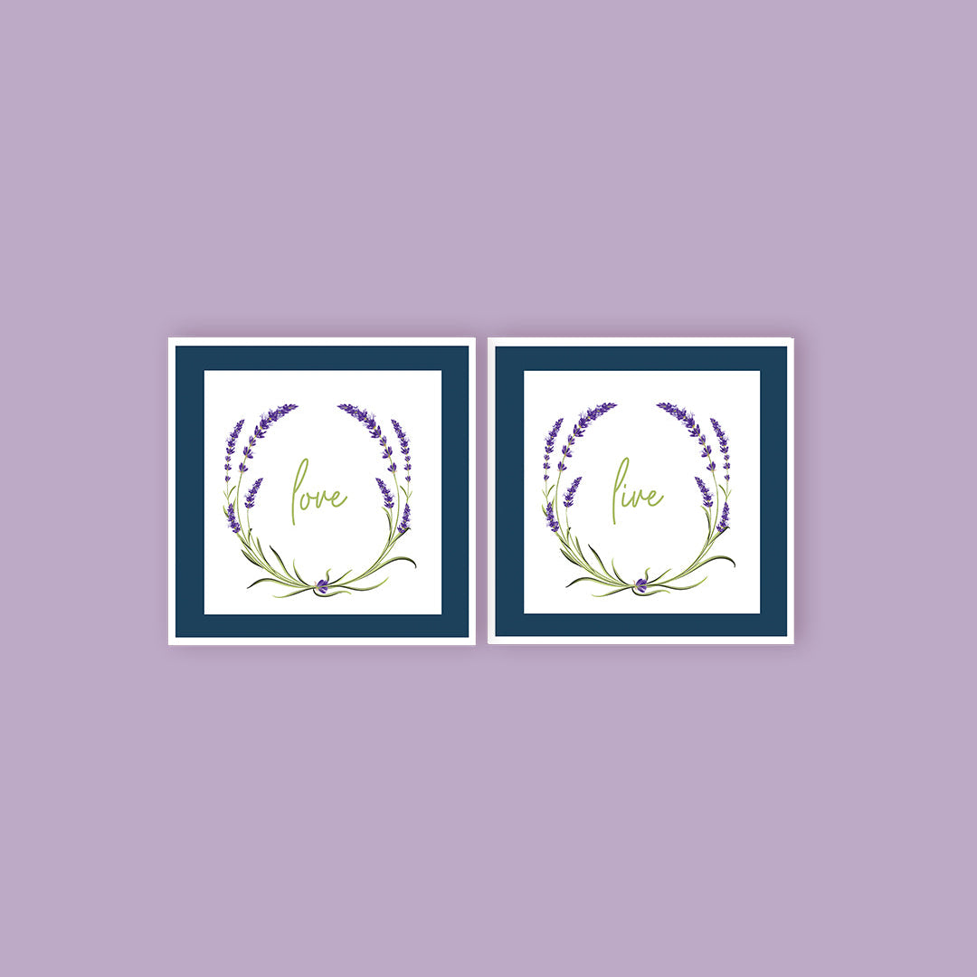 Live love Frame Artwork