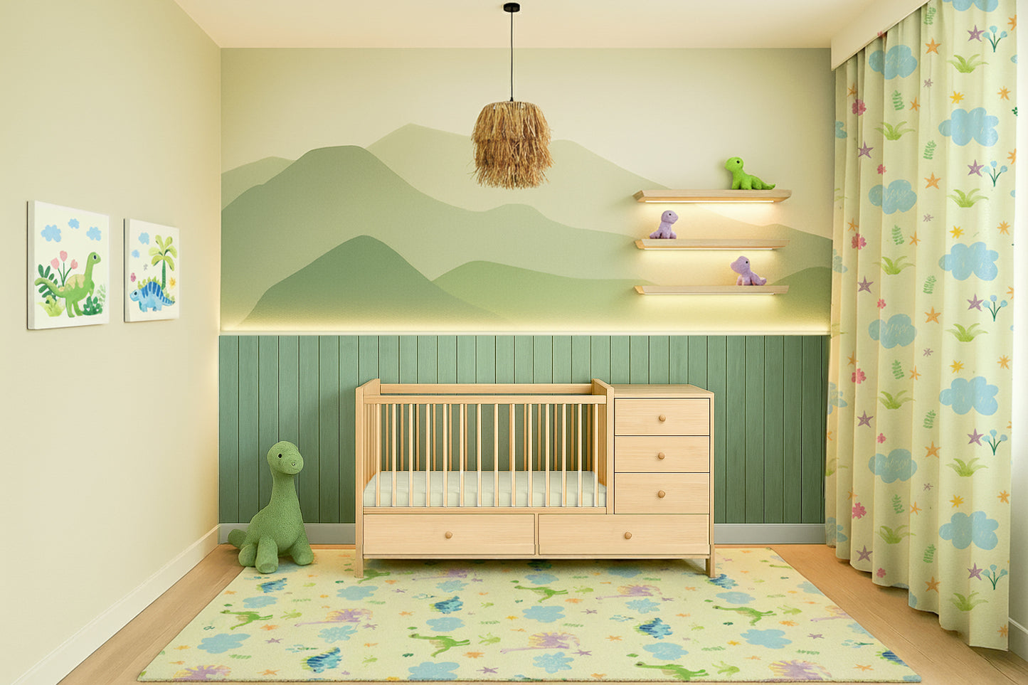 Dinosaurs room Chandelier by Wadi Home