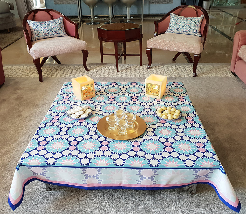 Floral Mandala Square tablecloth