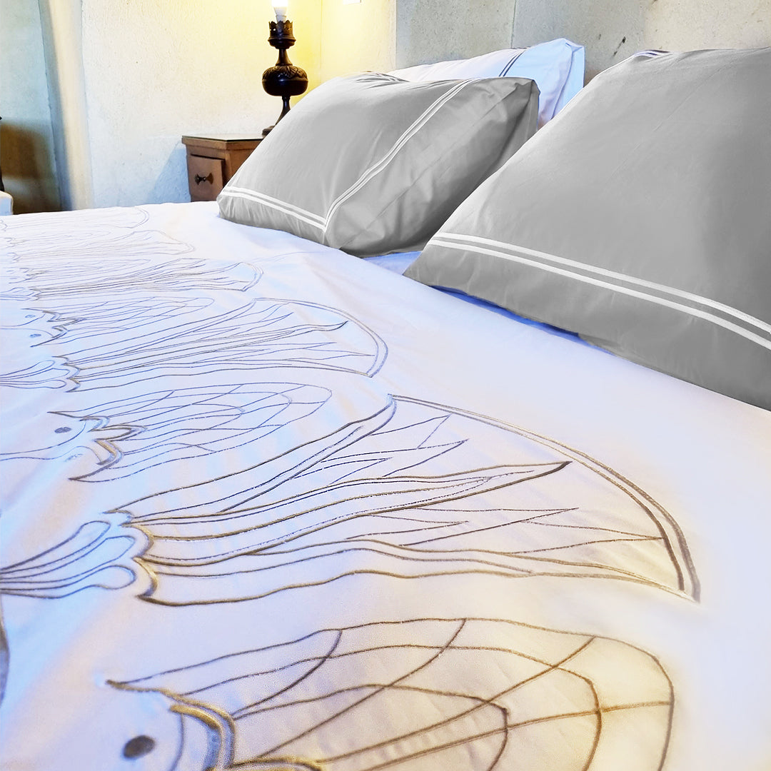 Embroidered Pharaonic Upper sheet