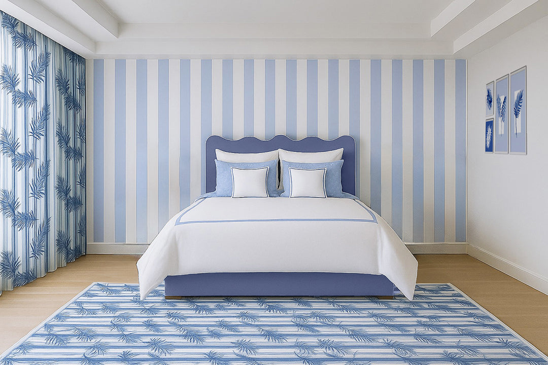 Blue Jeanes Bed's Headboard.