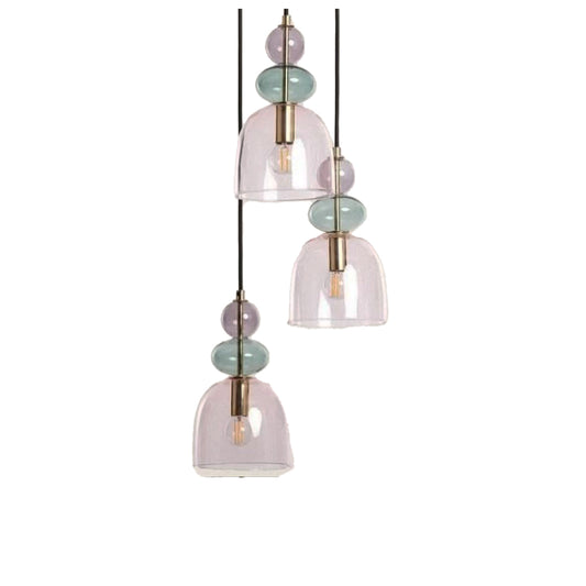 Three Heads Chandelier by Sara's Corner