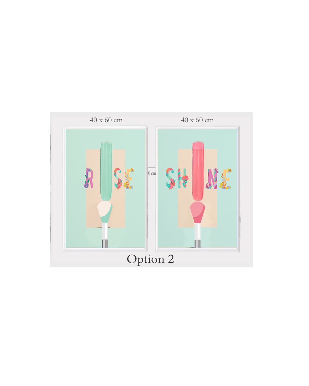 Rise shine Frame Artwork