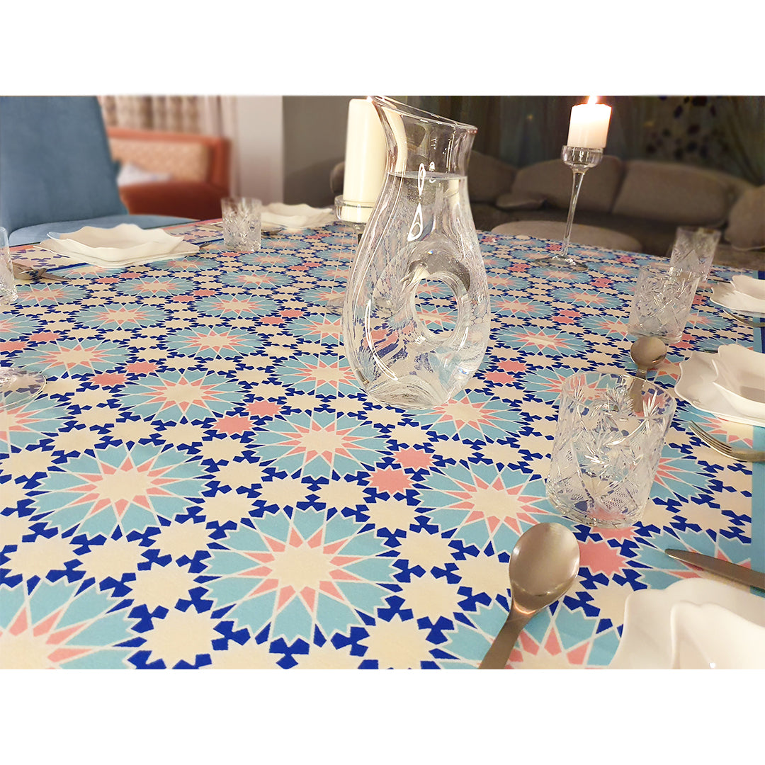 floral mandala Rectangular Table cloth