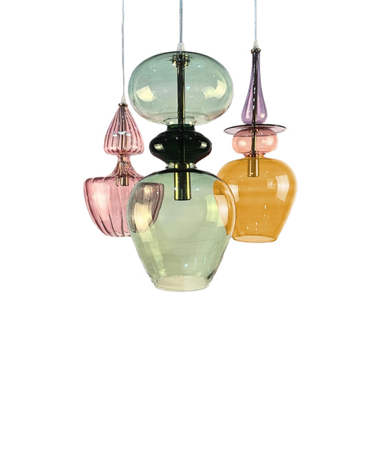 3 heads Chandelier by Sara's Corner