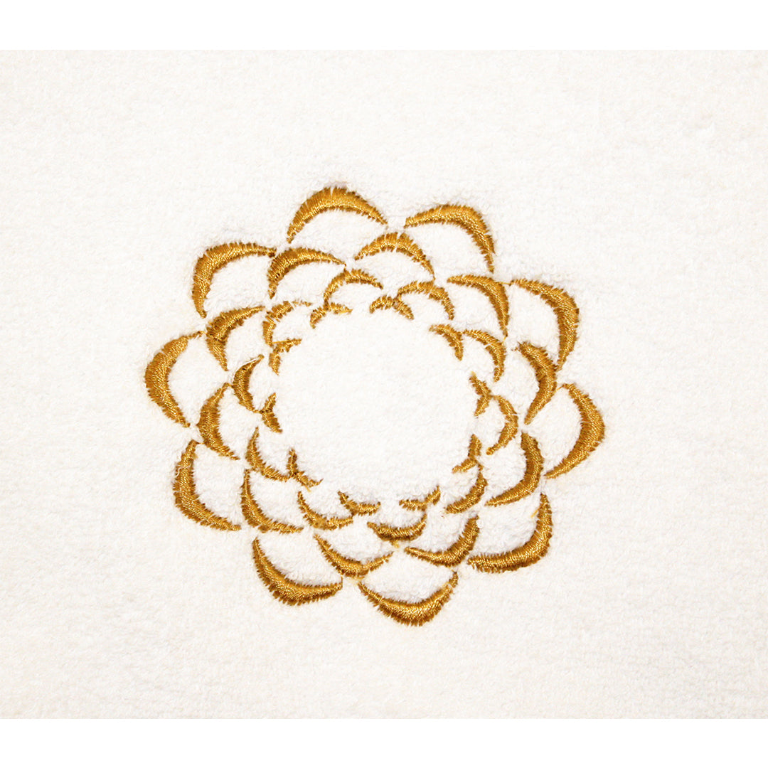 Gold Embroidered Towel