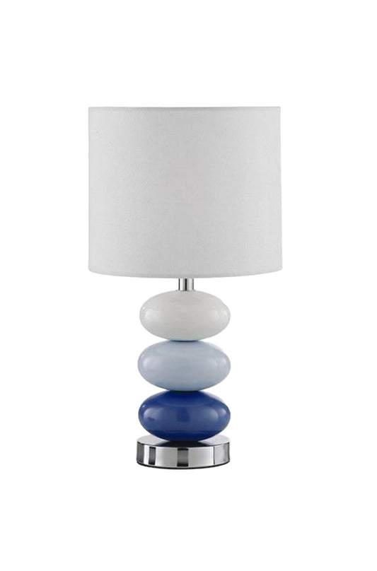 Blue Table Lamp by Sara's Corner