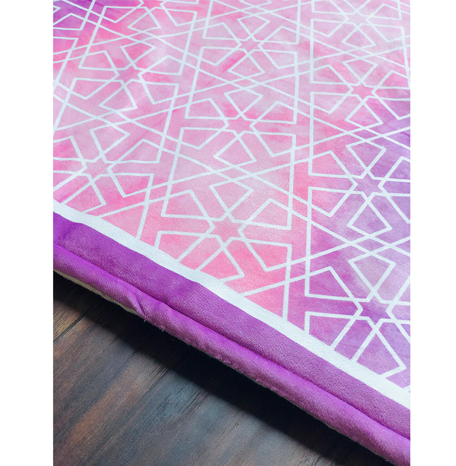 Watercolor Padded Praying Carpet