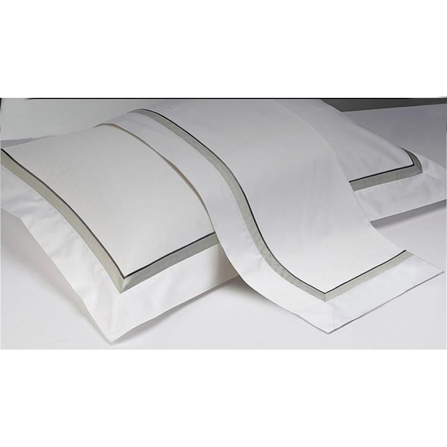 Embroidered Black Gray Pillow Cases