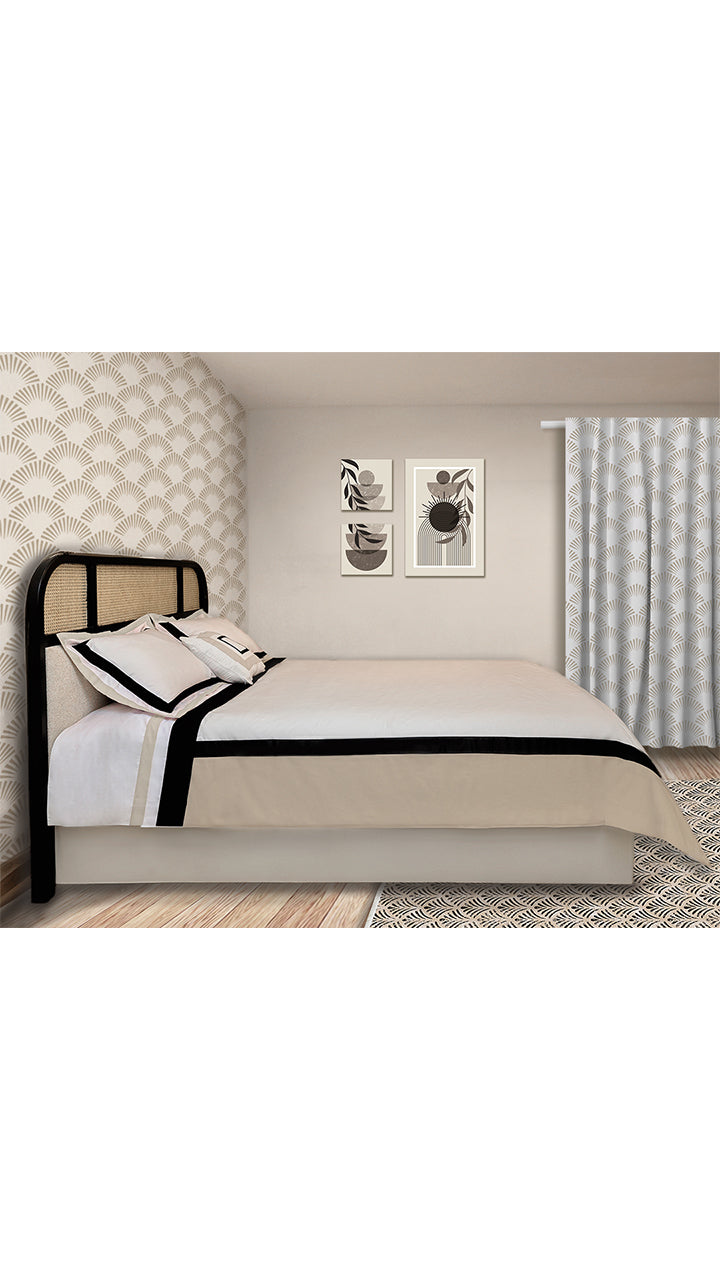 Black And Beige Set