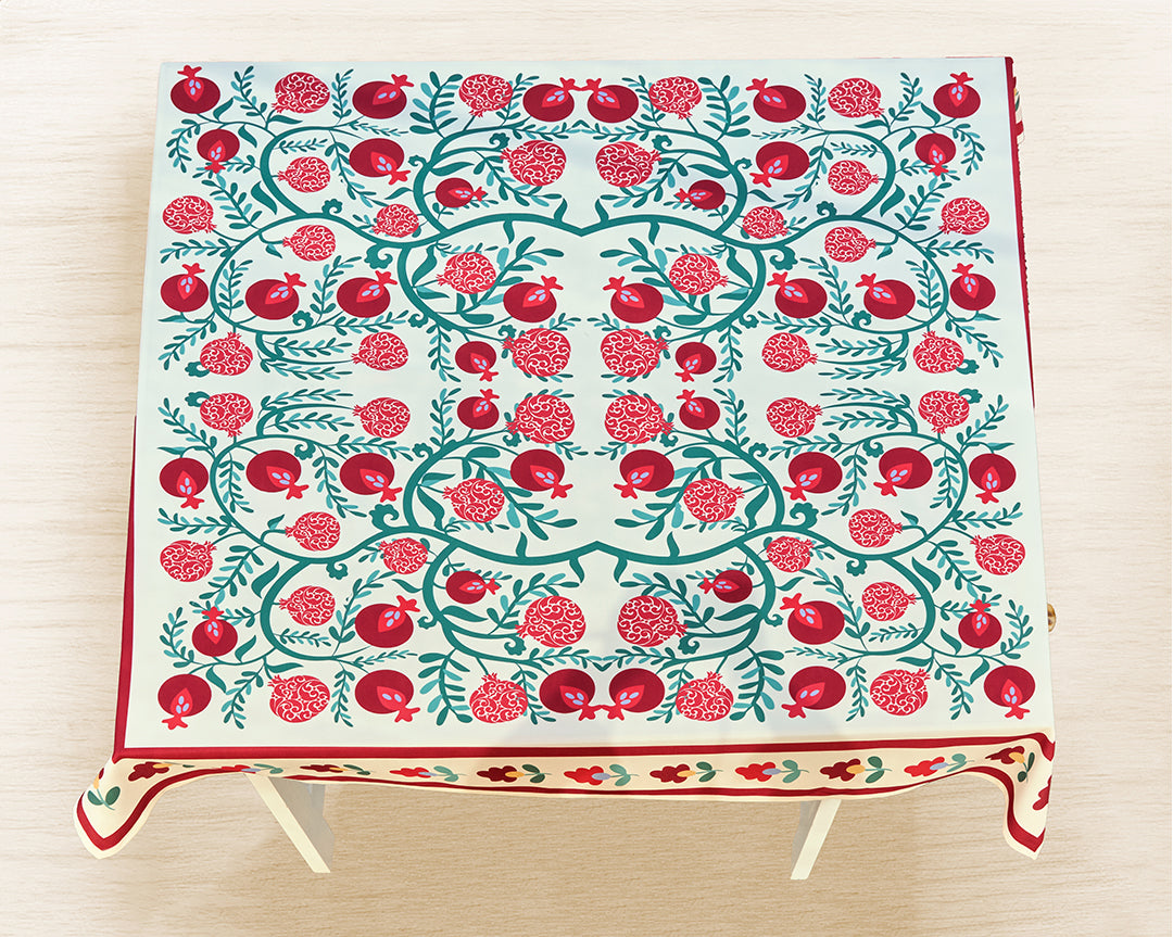Pomegranate tablecloth