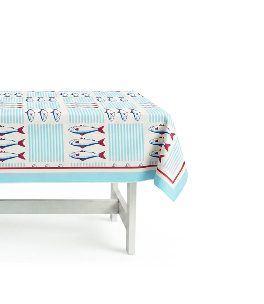 Sardines Tablecloth with Placemates OFFER