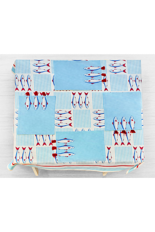 Sardines Tablecloth with Placemates OFFER