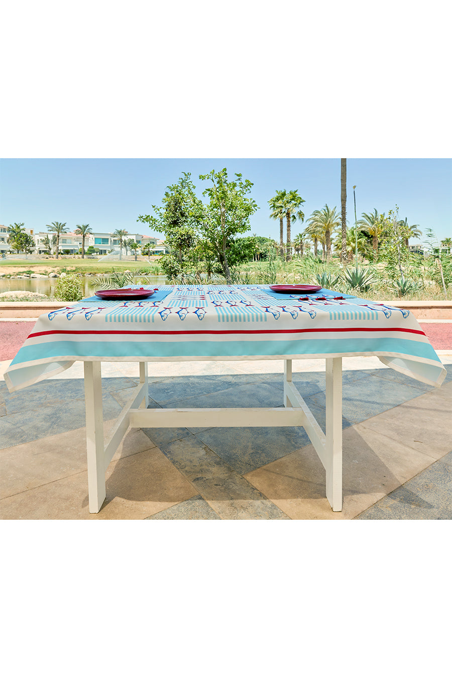 Sardines Tablecloth with Placemates OFFER