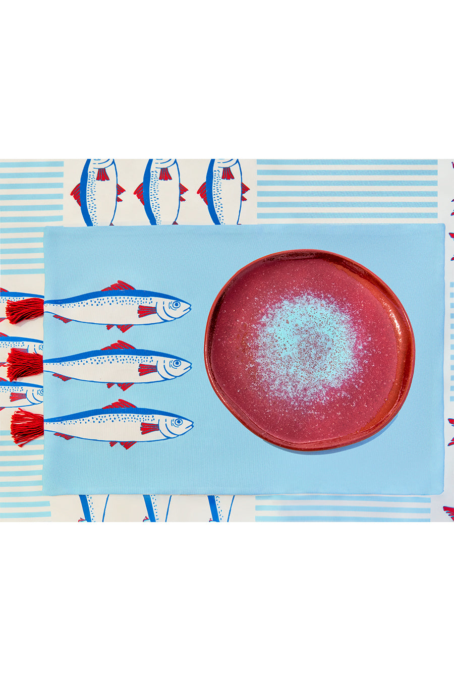 Sardines Tablecloth with Placemates OFFER