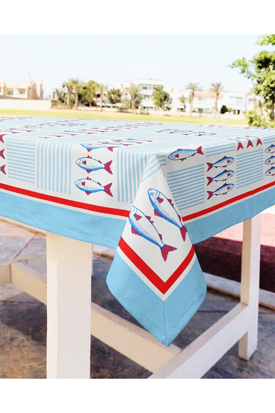 Sardines Tablecloth with Placemates OFFER
