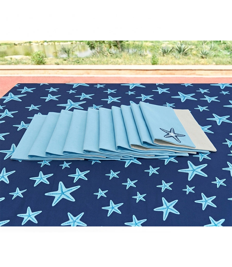 Starfish Tablecloth with Placemates OFFER