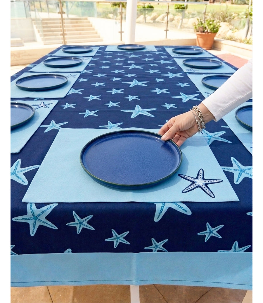 Starfish Tablecloth with Placemates OFFER