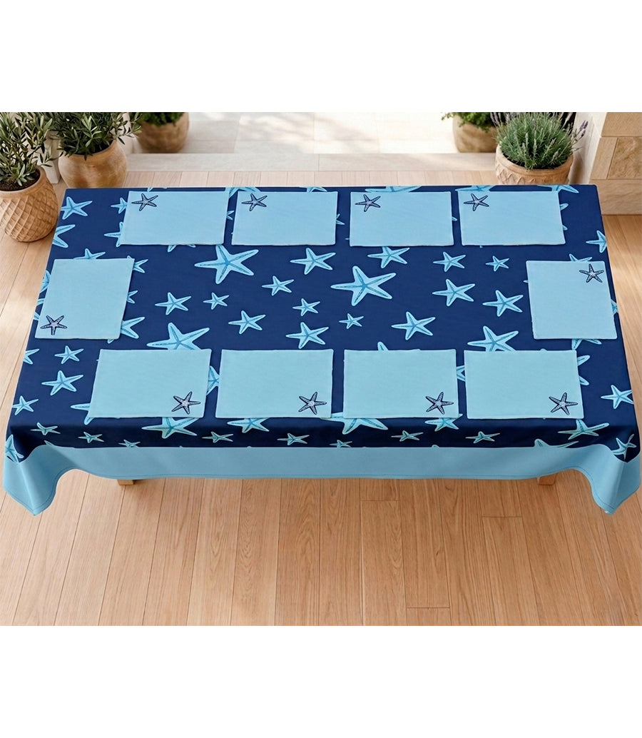 Starfish Tablecloth with Placemates OFFER