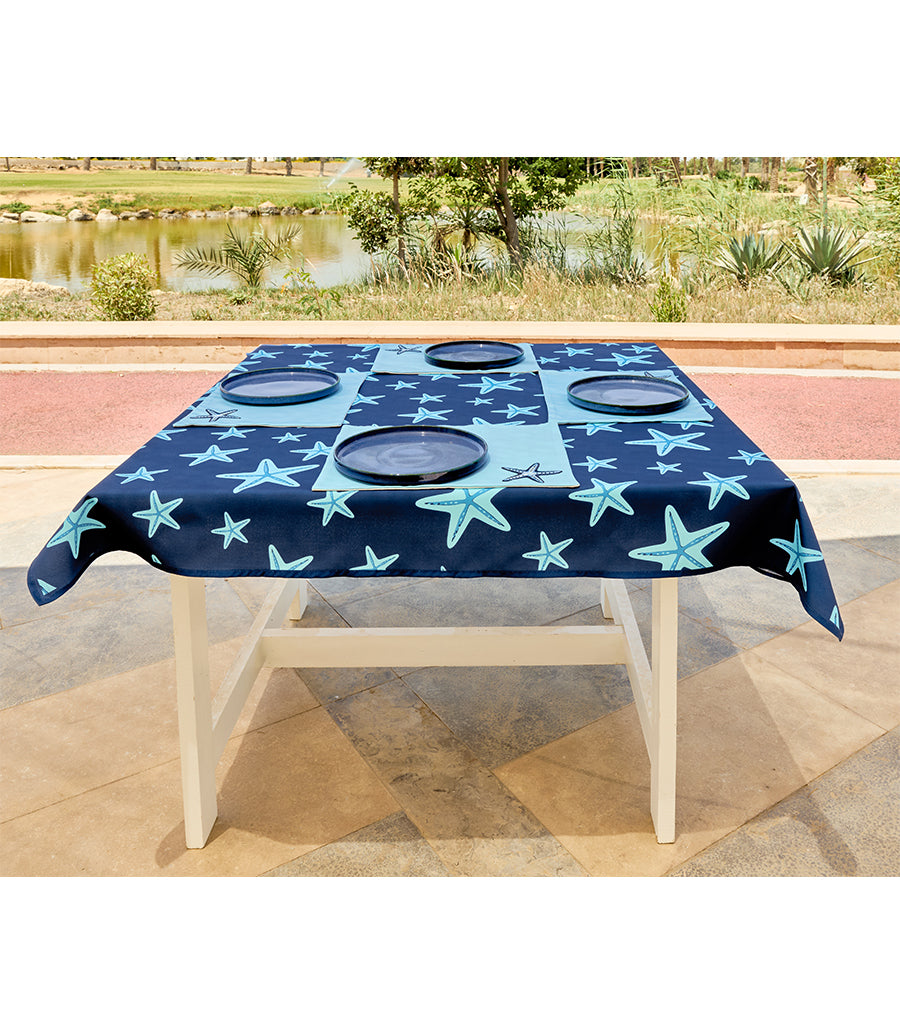 Starfish Tablecloth with Placemates OFFER
