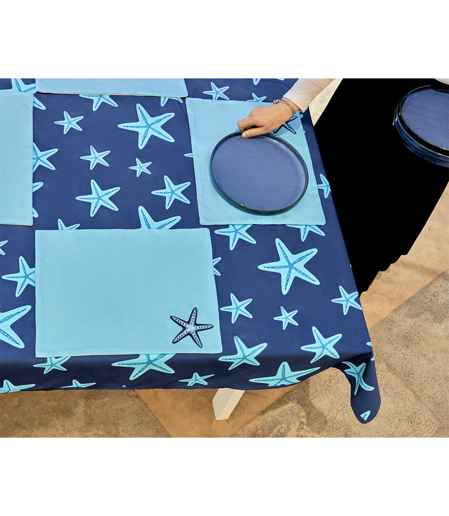Starfish Tablecloth with Placemates OFFER