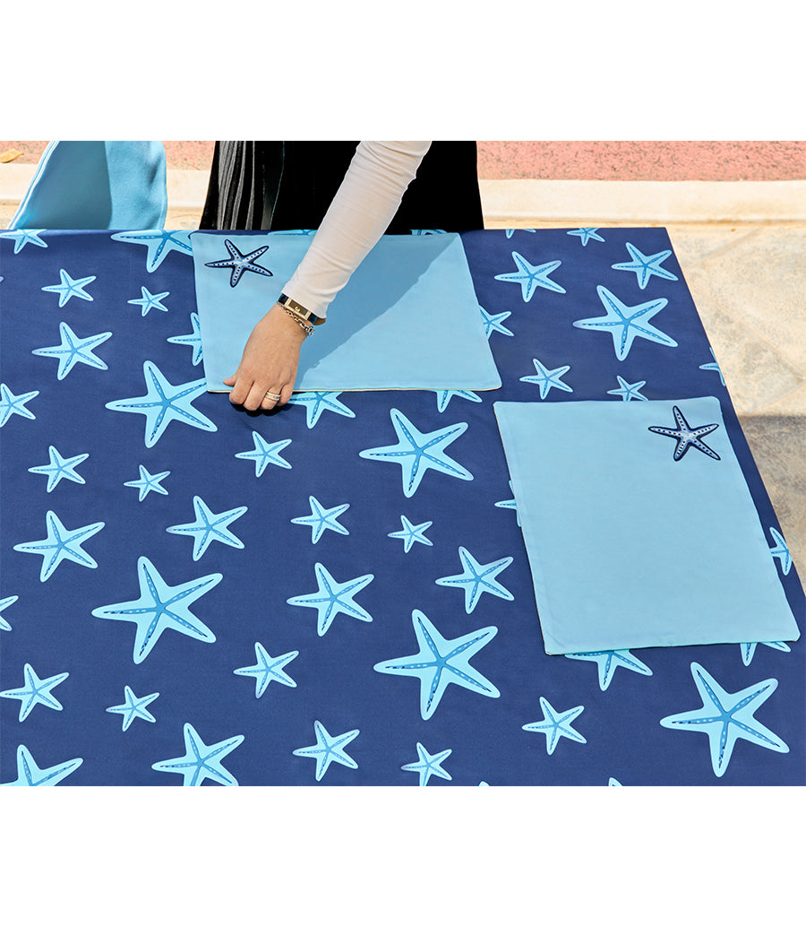 Starfish Tablecloth with Placemates OFFER