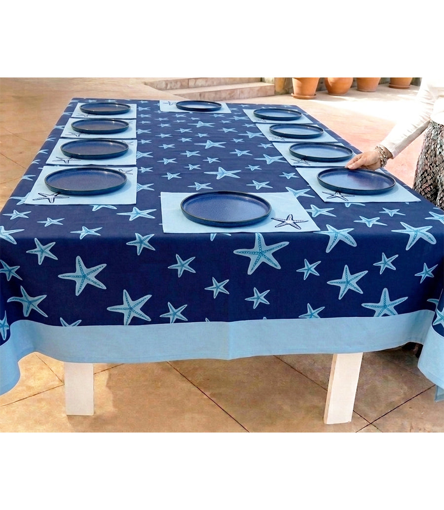 Starfish Tablecloth with Placemates OFFER