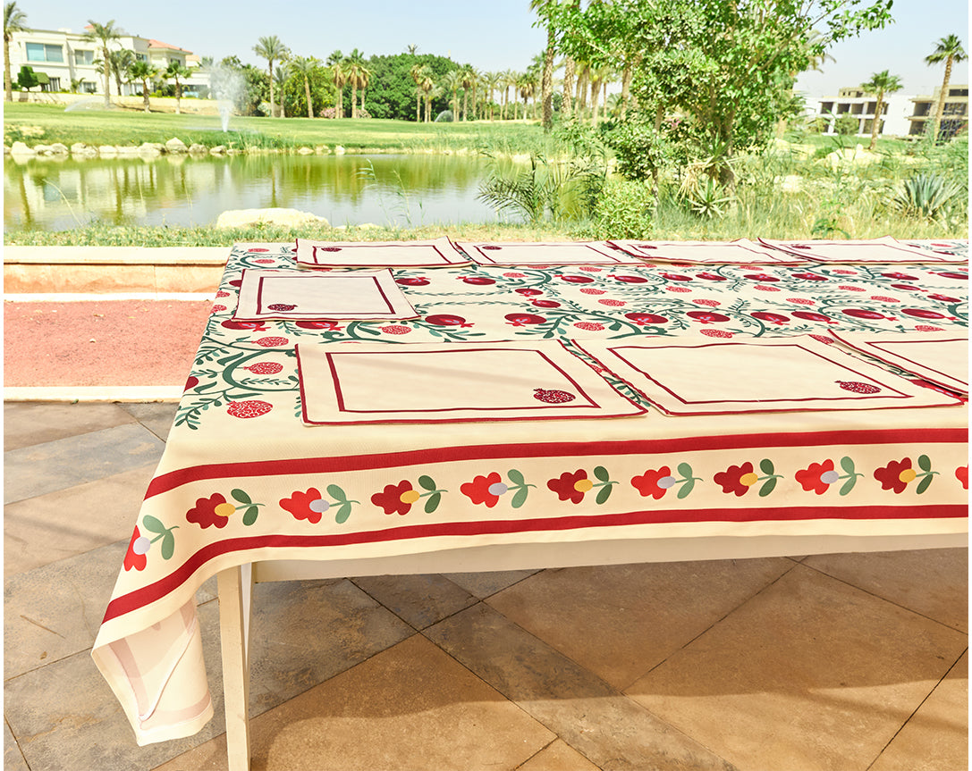 Pomegranate Tablecloth OFFER